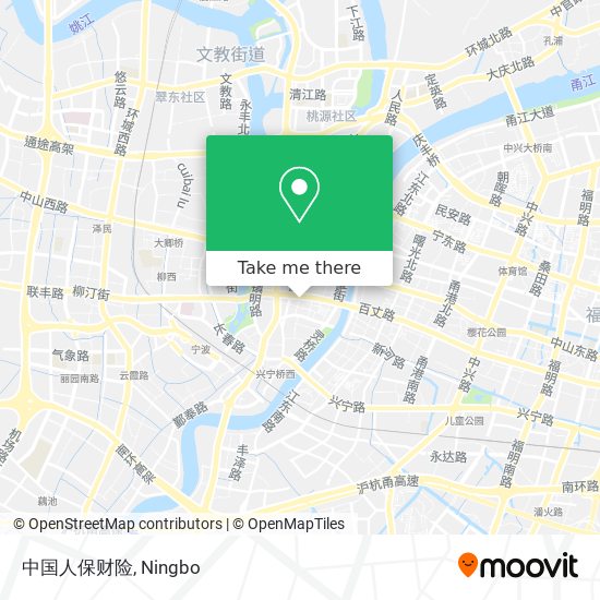 中国人保财险 map