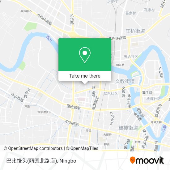 巴比馒头(丽园北路店) map