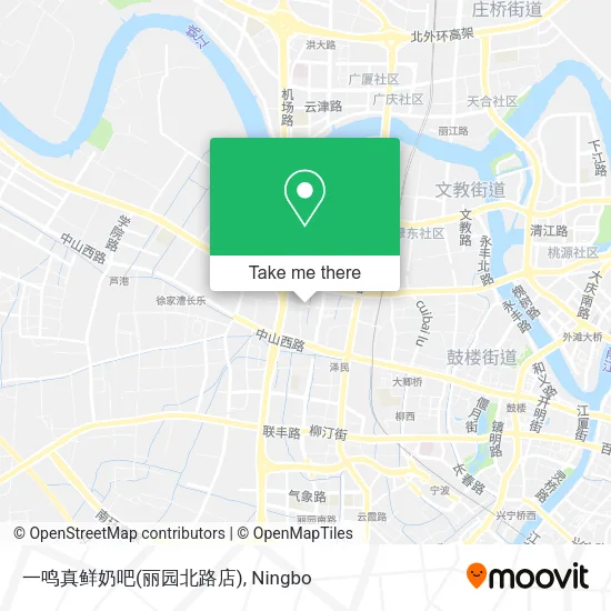 一鸣真鲜奶吧(丽园北路店) map