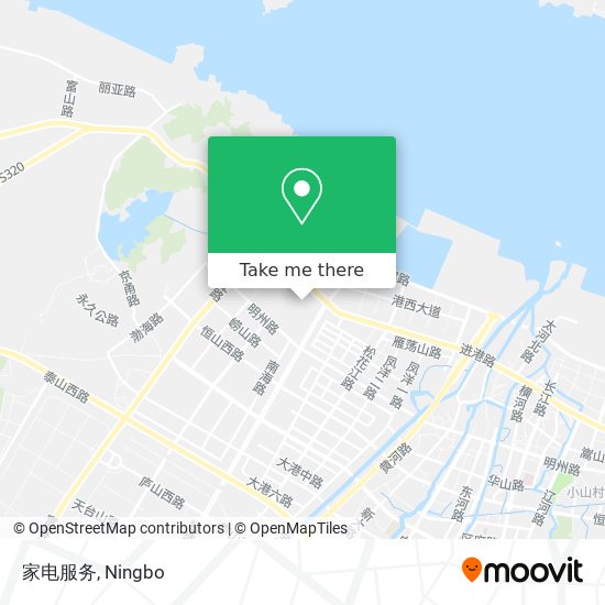 家电服务 map