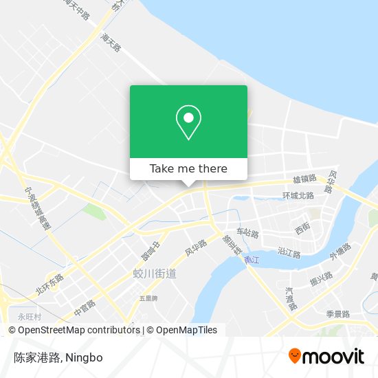 陈家港路 map