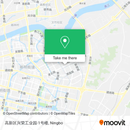 高新区兴荣工业园-1号楼 map