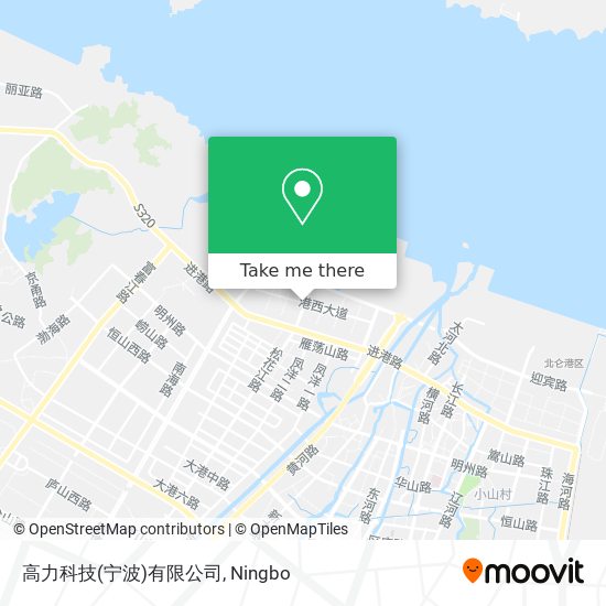 高力科技(宁波)有限公司 map