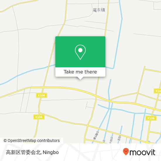 高新区管委会北 map