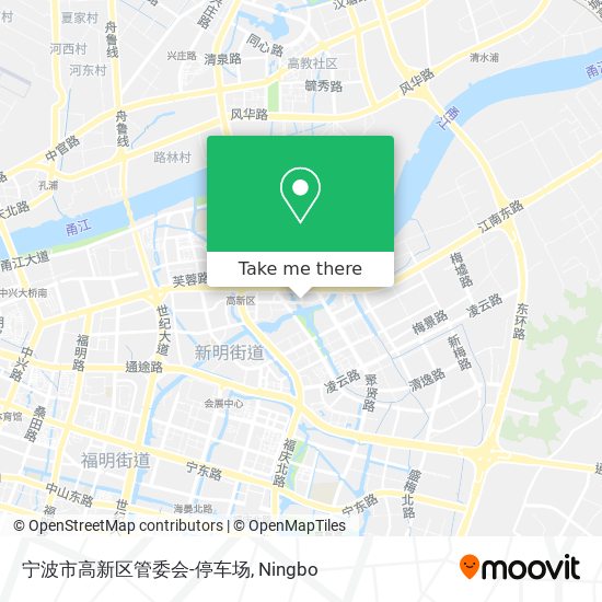 宁波市高新区管委会-停车场 map