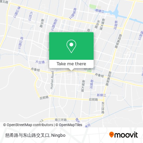 慈甬路与东山路交叉口 map