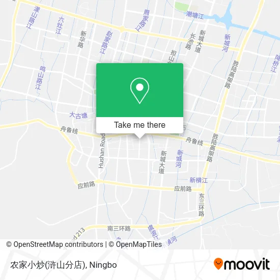 农家小炒(浒山分店) map