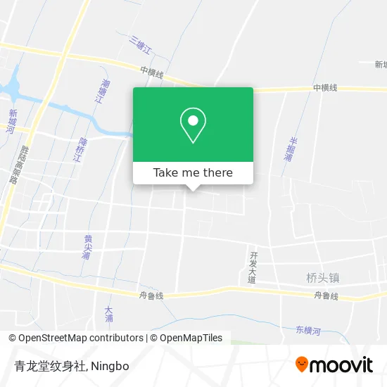 青龙堂纹身社 map