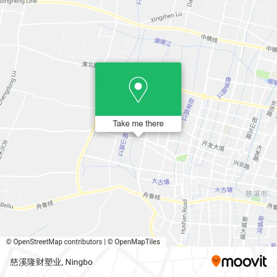 慈溪隆财塑业 map