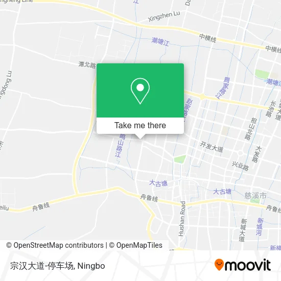 宗汉大道-停车场 map