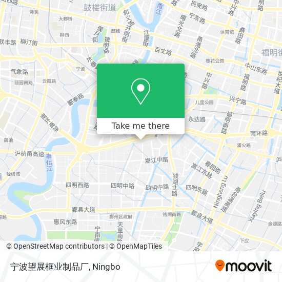 宁波望展框业制品厂 map
