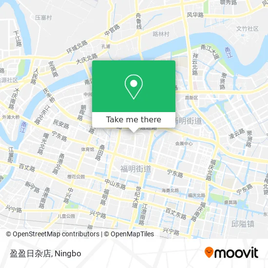 盈盈日杂店 map