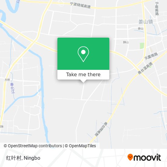 红叶村 map
