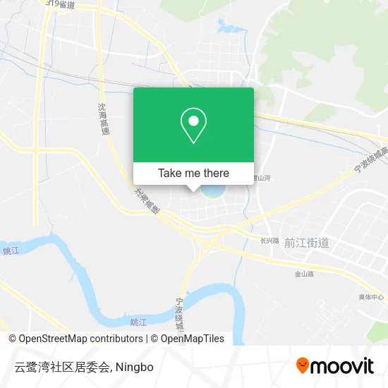 云鹭湾社区居委会 map