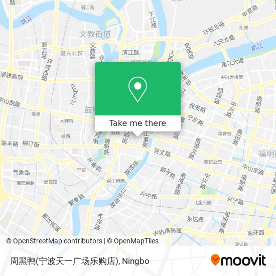 周黑鸭(宁波天一广场乐购店) map