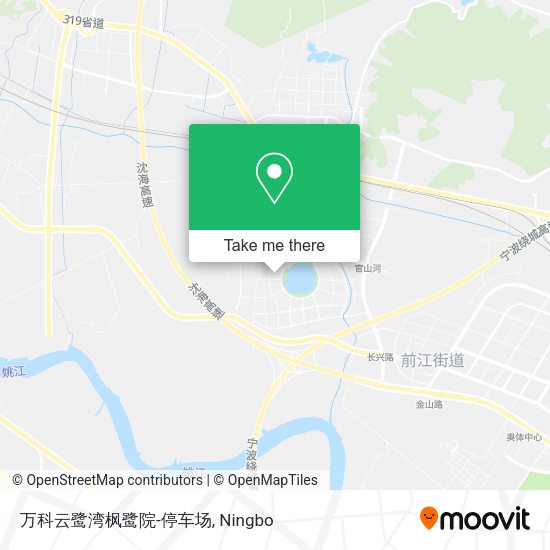万科云鹭湾枫鹭院-停车场 map
