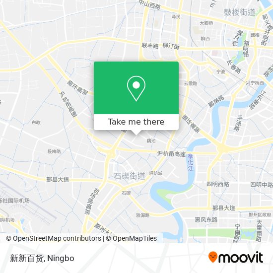 新新百货 map