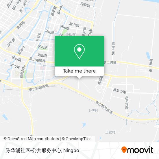 陈华浦社区-公共服务中心 map