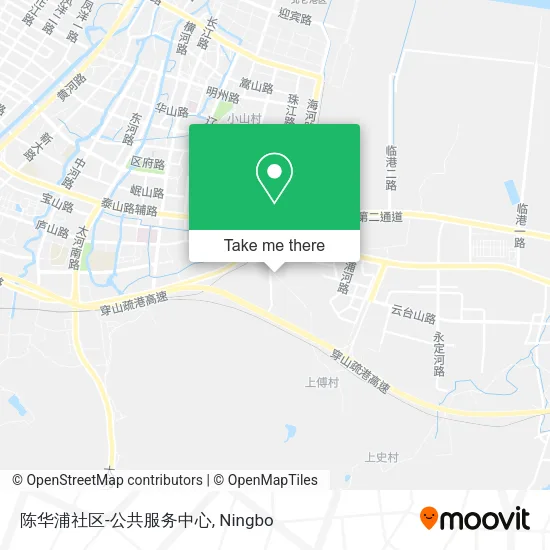 陈华浦社区-公共服务中心 map