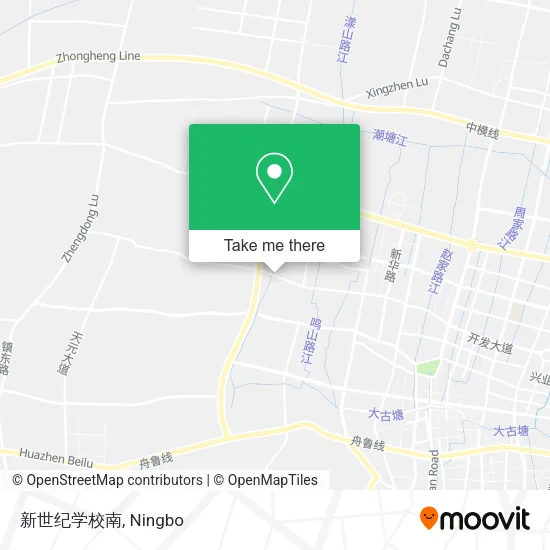 新世纪学校南 map