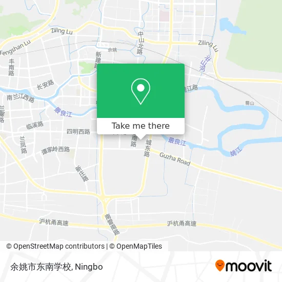 余姚市东南学校 map