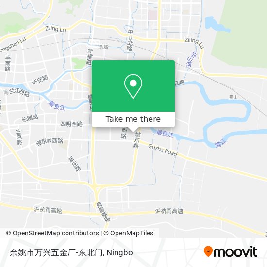 余姚市万兴五金厂-东北门 map