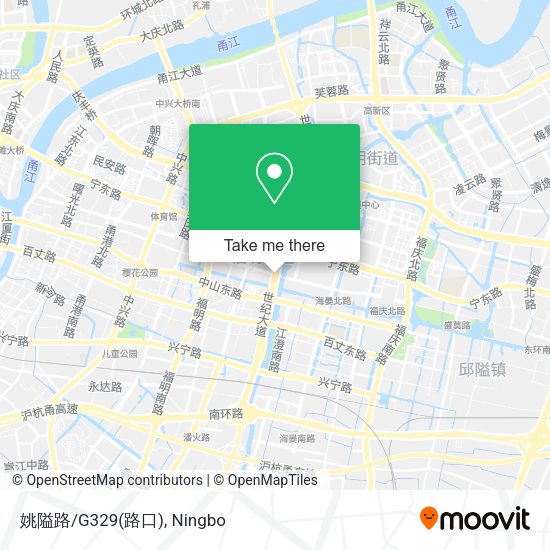 姚隘路/G329(路口) map