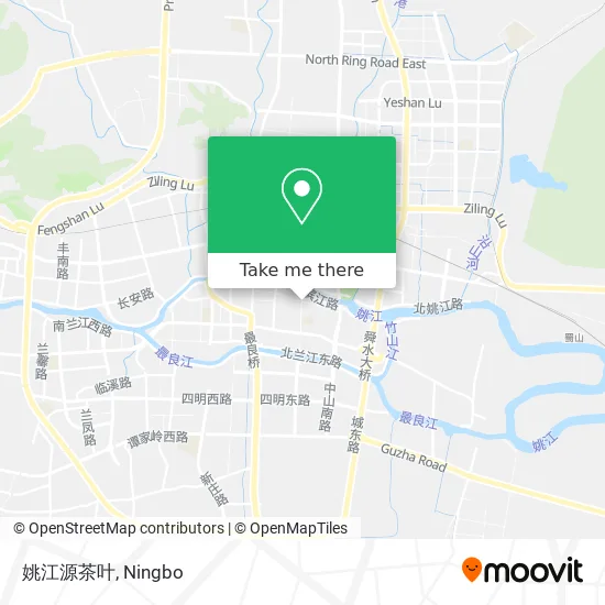 姚江源茶叶 map