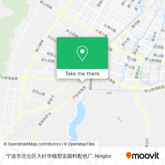 宁波市北仑区大矸华顺塑染颜料配色厂 map