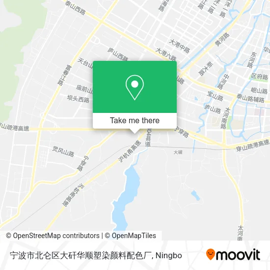 宁波市北仑区大矸华顺塑染颜料配色厂 map