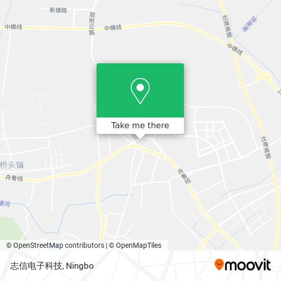志信电子科技 map