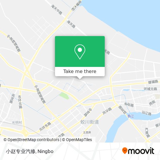 小赵专业汽修 map