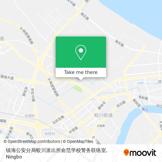 镇海公安分局蛟川派出所俞范学校警务联络室 map