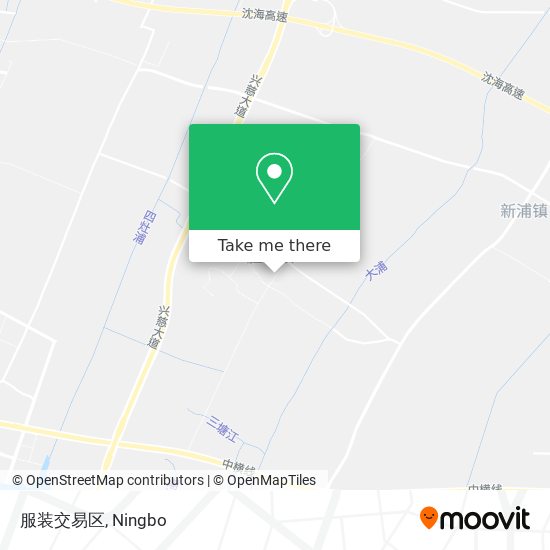 服装交易区 map