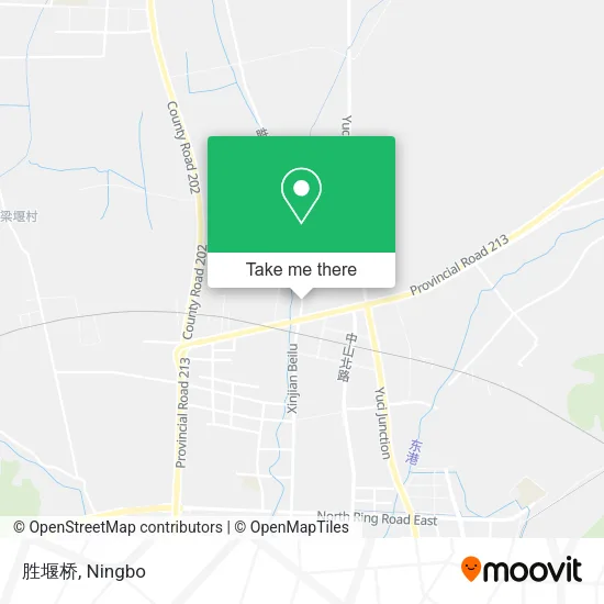 胜堰桥 map