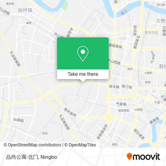 品尚公寓-北门 map
