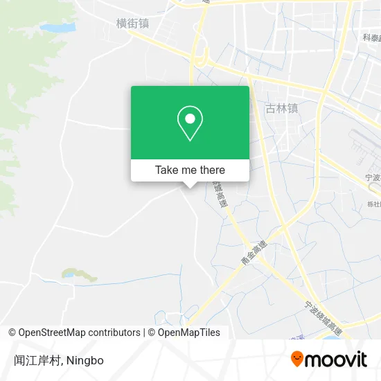 闻江岸村 map