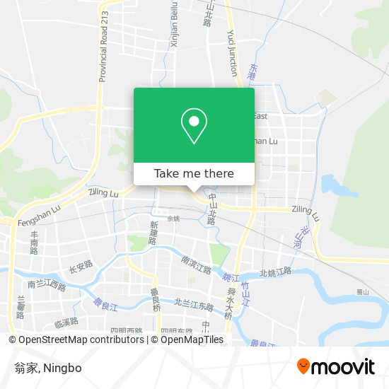 翁家 map
