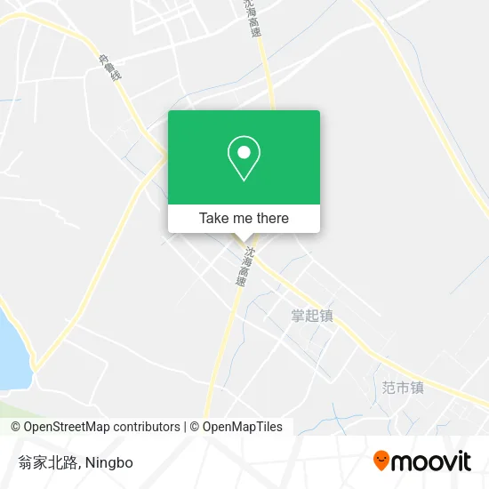 翁家北路 map