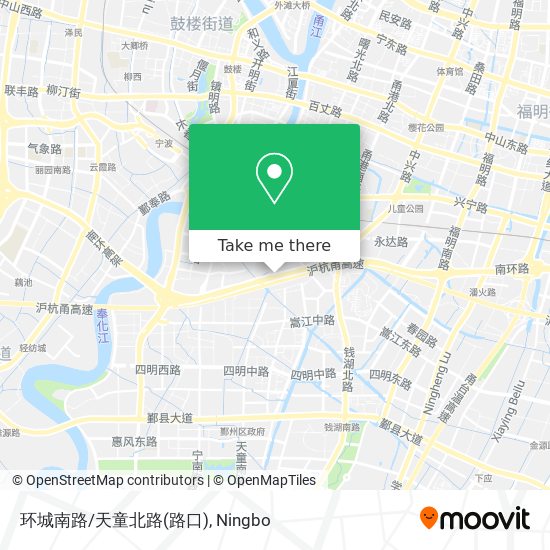 环城南路/天童北路(路口) map