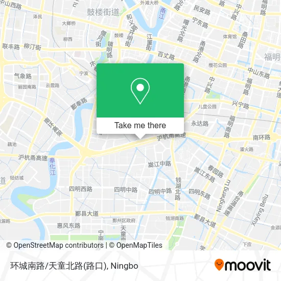 环城南路/天童北路(路口) map