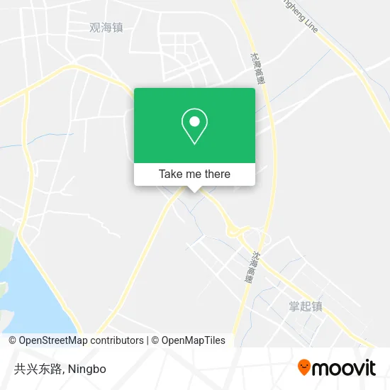 共兴东路 map
