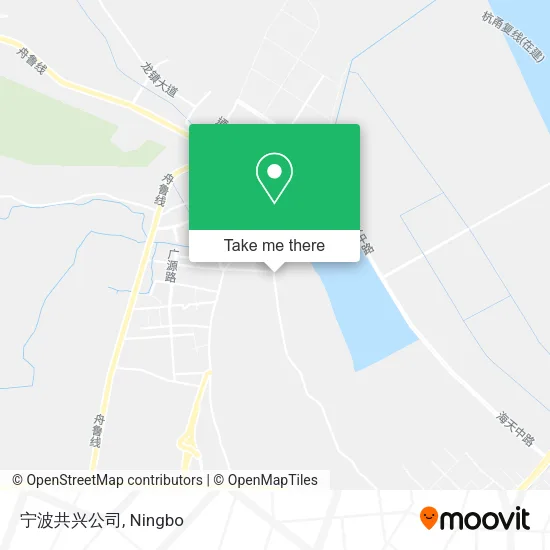 宁波共兴公司 map