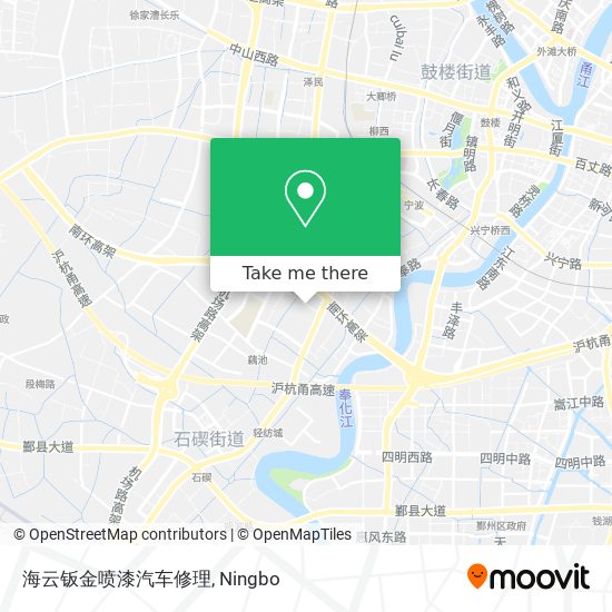 海云钣金喷漆汽车修理 map