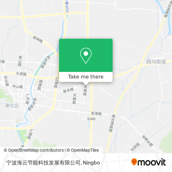 宁波海云节能科技发展有限公司 map