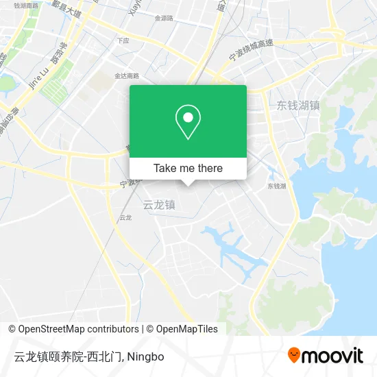 云龙镇颐养院-西北门 map