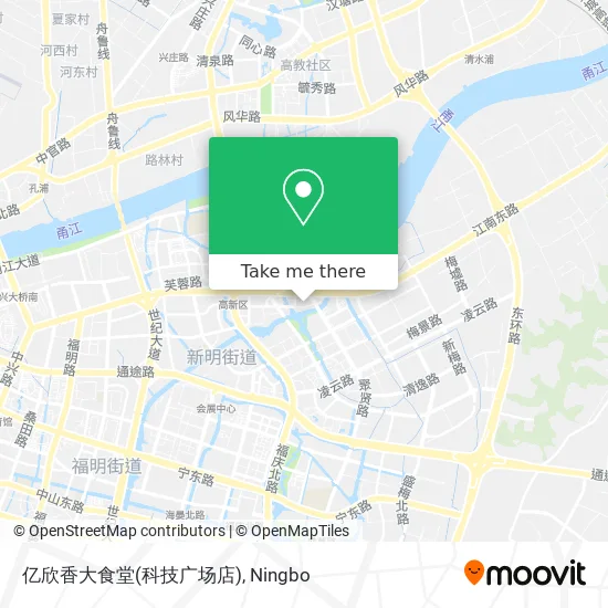 亿欣香大食堂(科技广场店) map