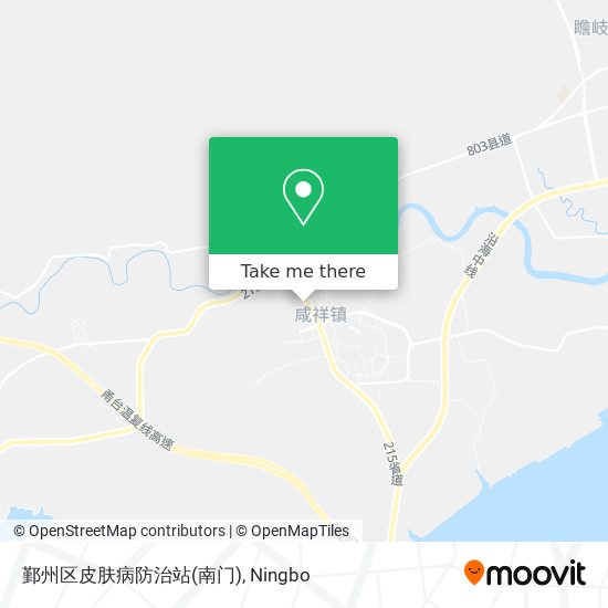 鄞州区皮肤病防治站(南门) map