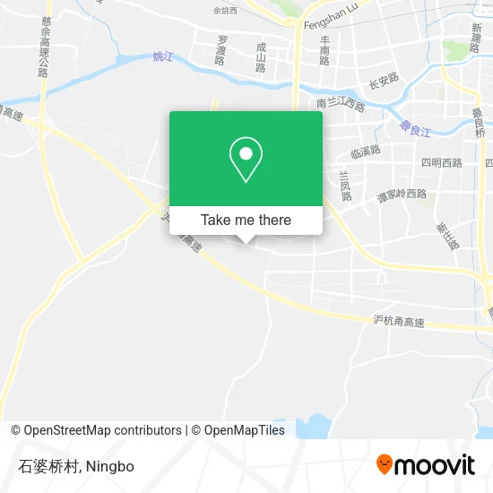 石婆桥村 map