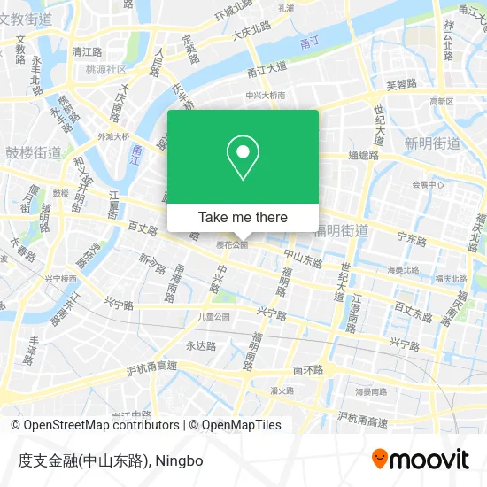 度支金融(中山东路) map